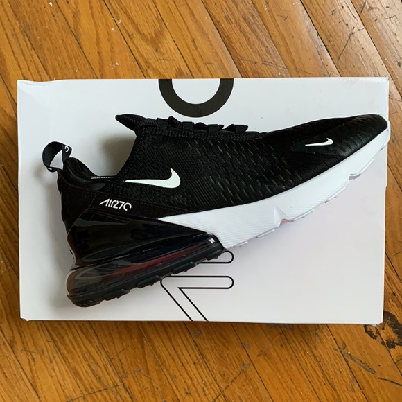 Nike Air Max 270 Black/White/Solar Red/Anthracite - Picture 2 of 3